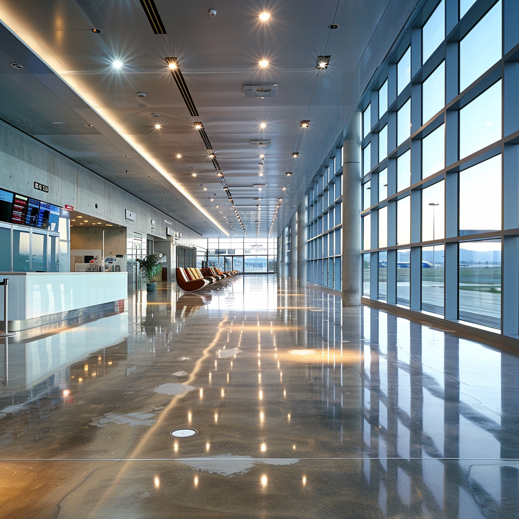 Picture of Benefits of Polished Concrete in High-Traffic Areas